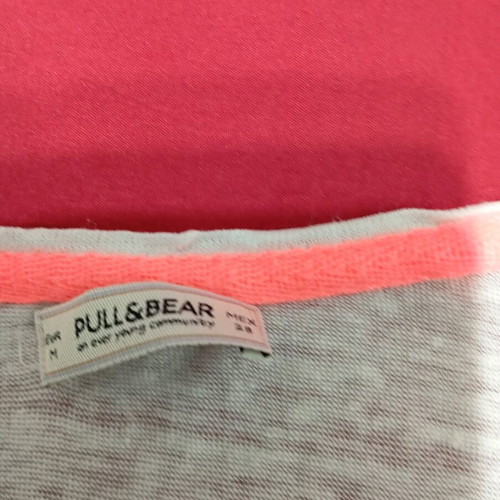 Set of two airy Pull & Bear blouses like new, black and white