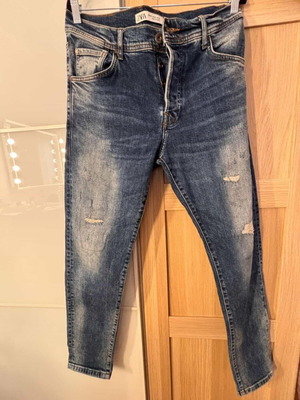 Zara Jeans size L like new, blue