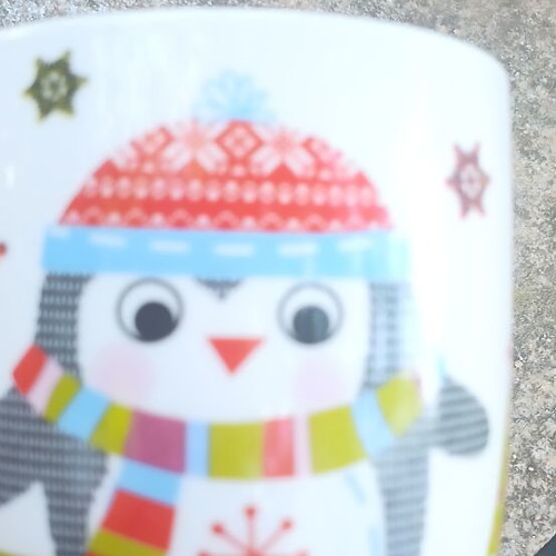 Owl Mug new, porcelain