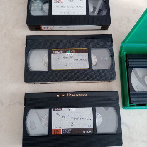 To Minore Tis Avgis VHS set like new, Greek drama series