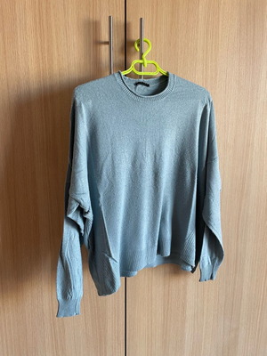 Sisley sweater with cashmere used, blue, size M