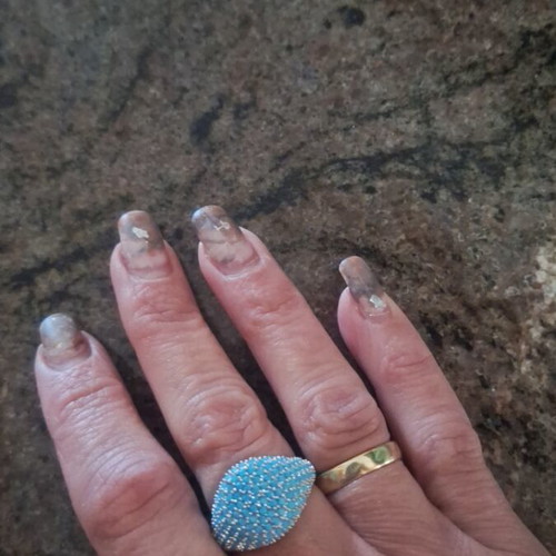 Ring new, turquoise color