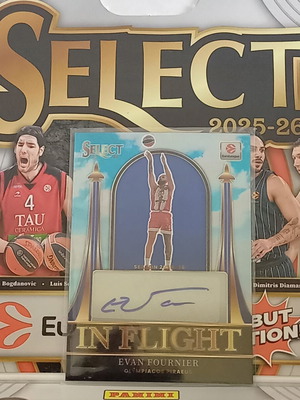Evan Fournier In Flight Auto /49 Euroleague Select 2025-26 καινούργιο