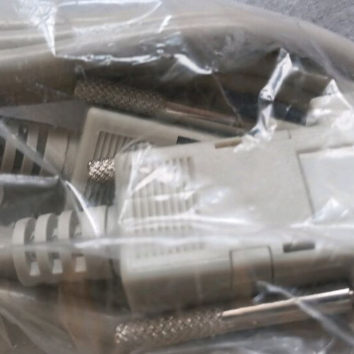 RS-232 serial port cable new with 9-pin male-female connectors