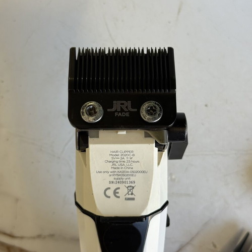 JRL Ghost White Onyx trimmer like new with LED display and charger