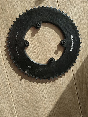 Rotor Aero bicycle chainring like new, 55 teeth, aluminum 7075 T6