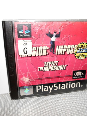 Mission Impossible за PlayStation 1 употребяван, отлично състояние