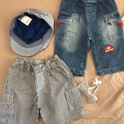 Baby clothes for boy 6-9 months used, set of 10 pieces