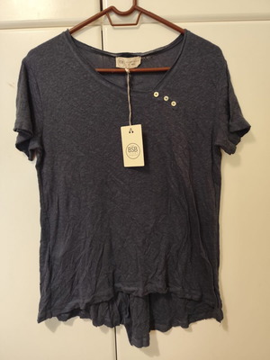 Bsb Jeans Oversized μπλούζα small καινούργια, 50% λινό 50% βισκόζη