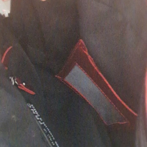 Backpack FRNC burgundy with black like new