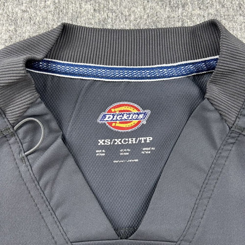 Dickies Medical Scrub Top unisex gray XS like new