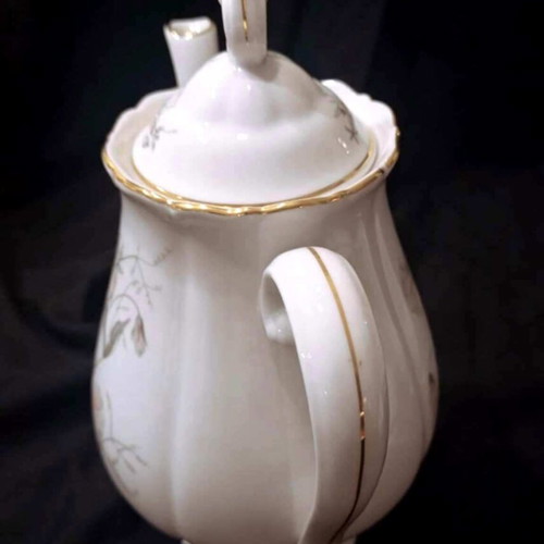 Haas & Czjzek 1792 vintage porcelain coffee set like new