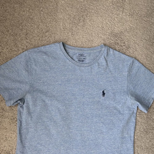Polo Ralph Lauren men's cotton jersey t-shirt S used, blue