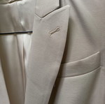Brunello Cucinelli Monili Collar Wool Blazer like new, size 38, beige