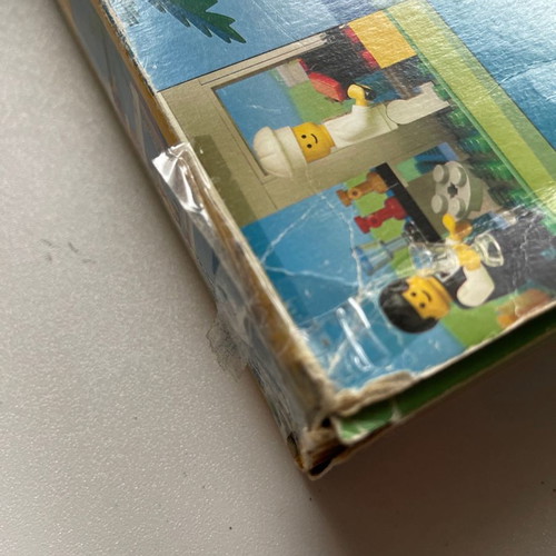 Lego 6376 Breezeway Cafe used vintage set with box and instructions