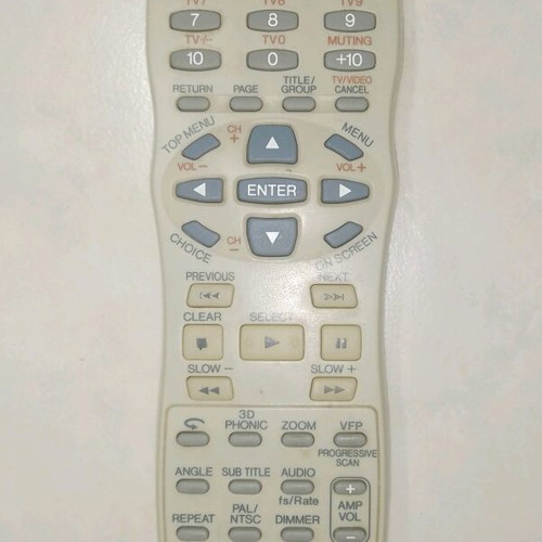 JVC RM-SXV047E remote control used, functional