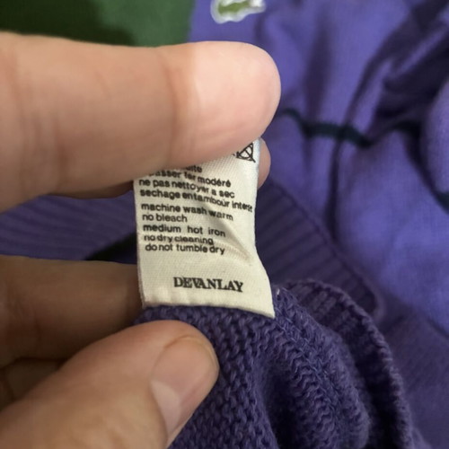 Lacoste vintage pullover rare, like new, multicolor