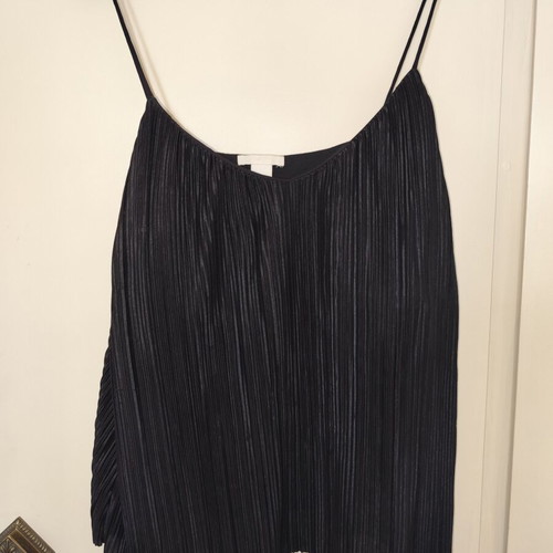 Olise black top with straps medium used