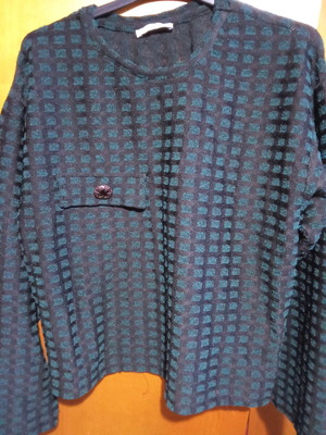 Zara blouse new, black and green, size M