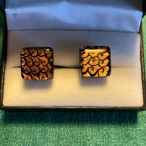 Cufflinks like new brown