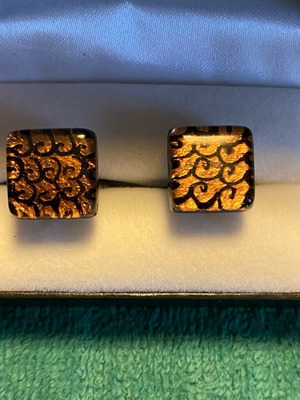 Cufflinks like new brown