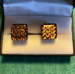 Cufflinks like new brown