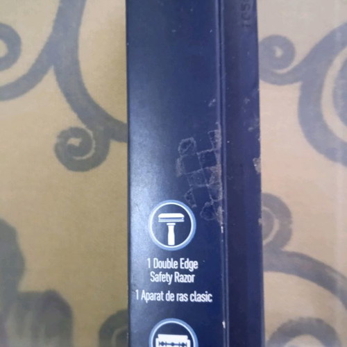 Gillette razor used