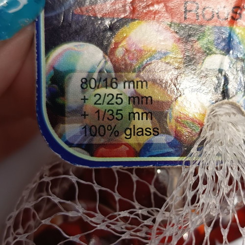 Vacor de Mexico Rooster glass marbles vintage, new