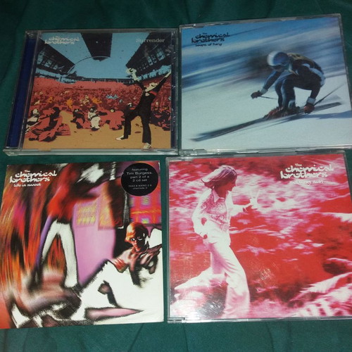 The Chemical Brothers CD collection used, electronic music