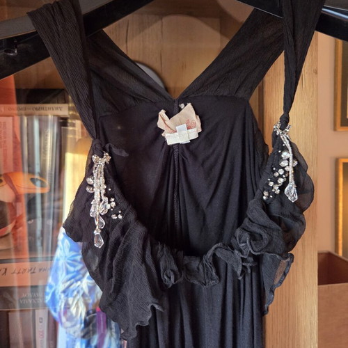 Trust Toilette blouse size S black like new