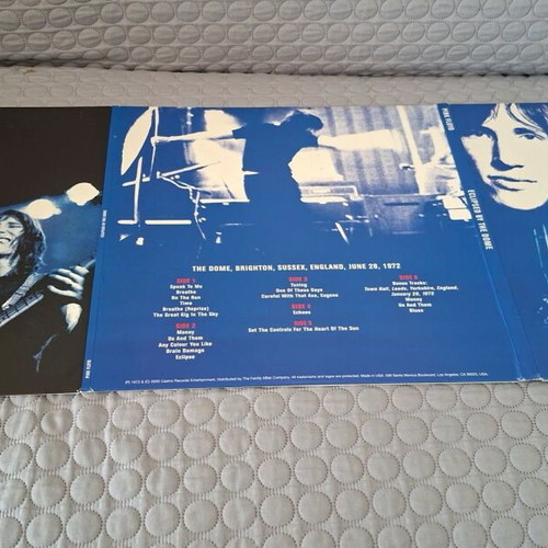 Pink Floyd Eclipsed by the Dome 3Lp colored vinyl new limited numbered 267/400
