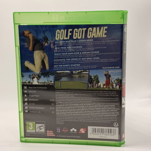 PGA Tour 2K21 Xbox One used action adventure game