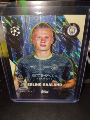 Erling Haaland Deadly Finishing Match Attax card new