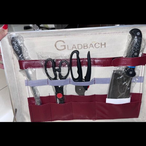 Vintage Solingen Set with Professional Knives New in Case