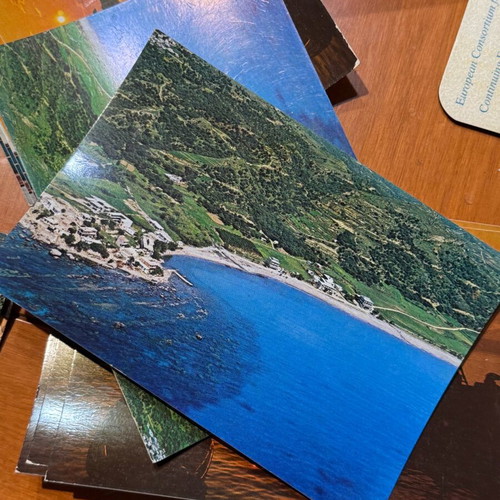 Vintage Crete postcards used, collection of 67 pieces from the 90s