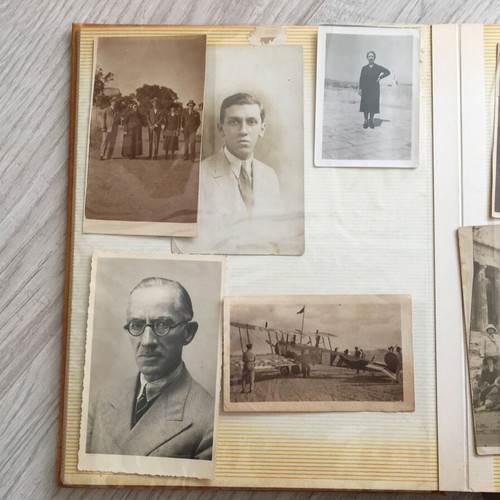Historical photo album used, Egypt and Greece 1920-1930 rare retro photos