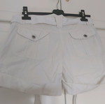 Γυναικείο λευκό σορτς Dorothy Perkins σαν καινούργιο, μέγεθος M