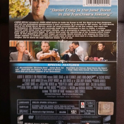 Casino Royale Collector Edition 2DVD like new with Greek subtitles
