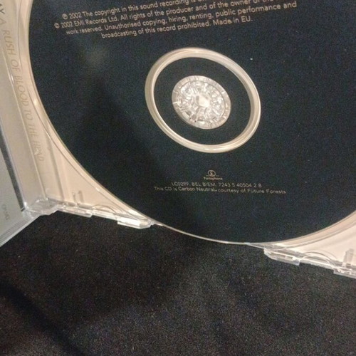 Coldplay A Rush of Blood to the Head CD like new, rock
