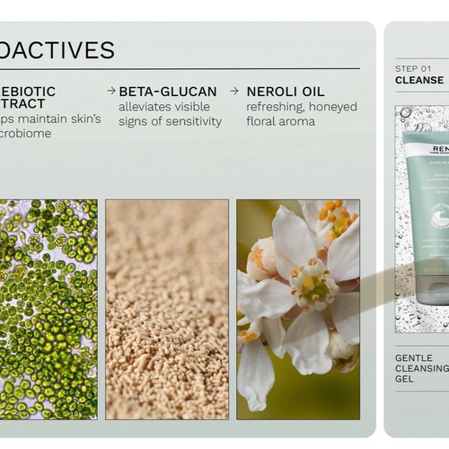 Evercalm Gentle Cleansing Gel by REN new, 50ml