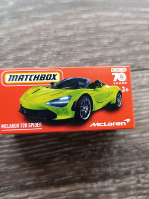 Matchbox McLaren 720S Spider 2019 toy car new