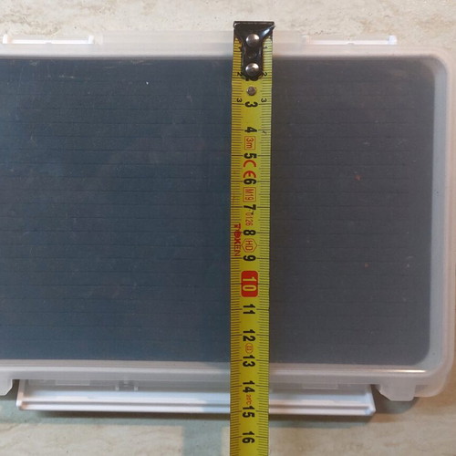 Fishing lure box with foam like new