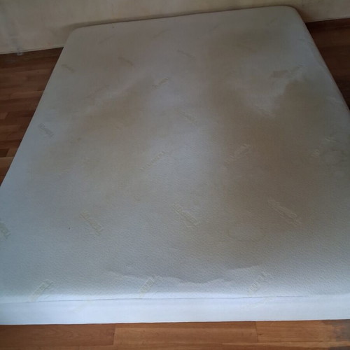 Tempur double bed mattress used 1.44x1.90x20 cm