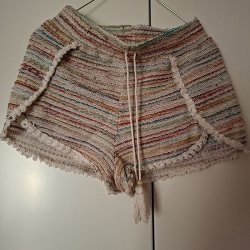 Bershka women's shorts used, multicolor, size XS