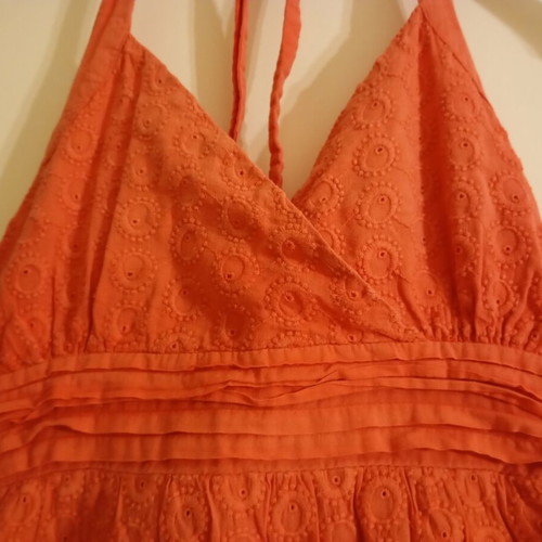 Paranoia short dress coral color like new, size M