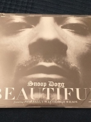 Snoop Dogg Beautiful CD single used, 3 tracks and video hip hop