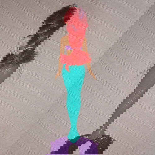 Barbie mermaid used, regular size