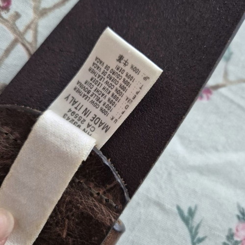 Diesel belt, brown, unisex, original