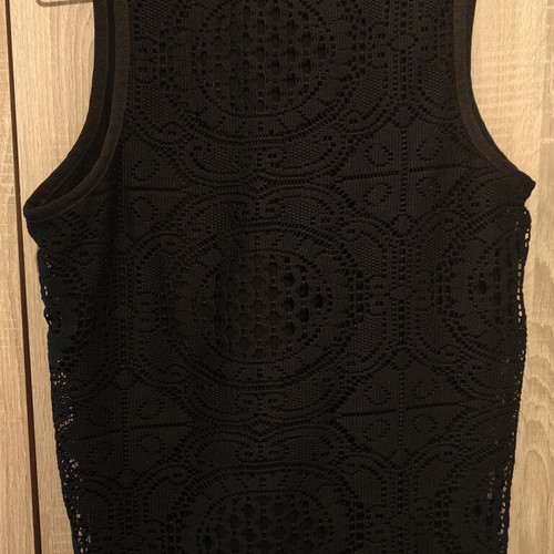 Desigual Crochet Top black used, size L