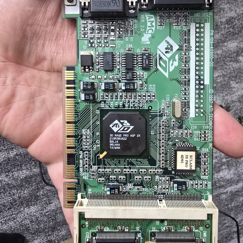 Ati Rage 3DPro PCI graphics card used, perfect condition
